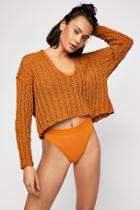 Beach Comber V-neck Sweater By Free People